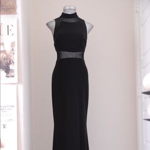 Black long formal dress
